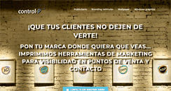 Desktop Screenshot of controlp.com.co