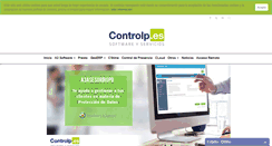 Desktop Screenshot of controlp.es