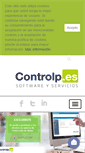 Mobile Screenshot of controlp.es